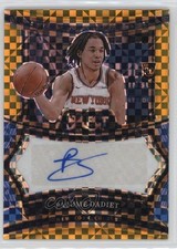 2024-25 Panini Select Rookie Signatures Gold Prizm /10 Pacome Dadiet Auto 1o2