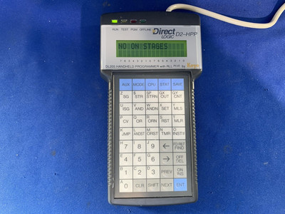 Koyo Automation Direct Logic D2-HPP DL205 Handheld Programmer - Powers on Tested