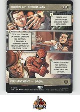 ORIGIN OF SPIDER-MAN (BORDERLESS) MARVEL'S SPIDER-MAN MAGIC: THE GATHERING NM/M