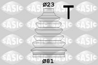 Sasic 2933143 Manschettensatz Antriebswelle FüR CitroËN Peugeot