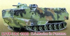 Pegasus LVTP7A1 USMC 1989 Panama Tank (Assembled) - Pre-Built Plastic Model