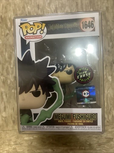 Funko Pop! Jujutsu Kaisen Megumi Fushiguro #1646 Chalice Exc Glow CHASE NM