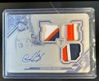 2021 Triple Threads Cristian Javier White Whale Rookie Triple Patch Auto #1/1