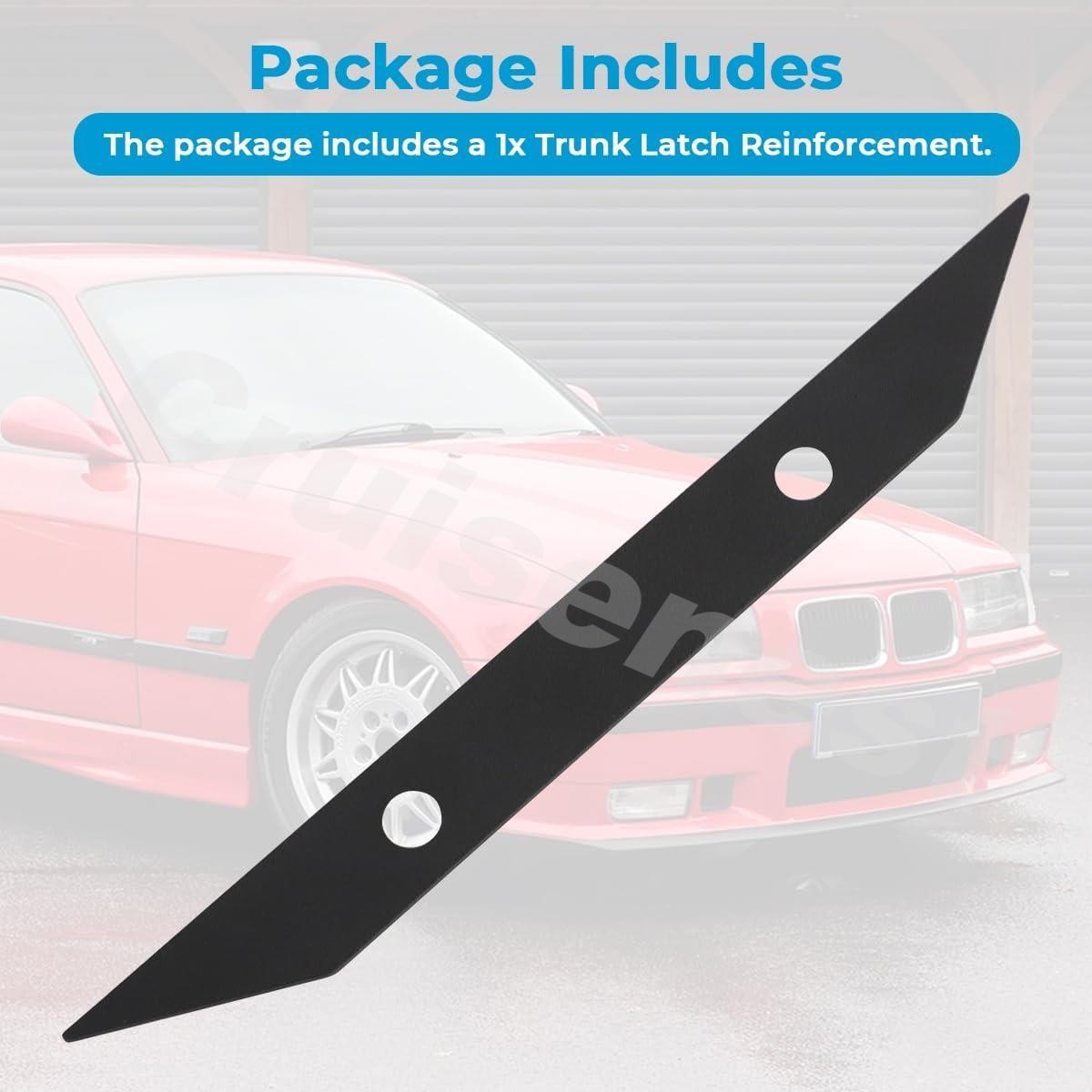 For BMW E36 Coupe Sedan M3 325 328 318 Trunk Latch Reinforcement Stainless Steel | UK For BMW E36 Coupe Sedan M3 325 328 318 Trunk Latch Reinforcement Stainless Steel | UK