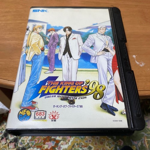 King of Fighters 98 Neo Geo ROM Retro Box Instructions Postcard included - Picture 7 of 10