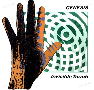Genesis - Invisible Touch LP (VG) .