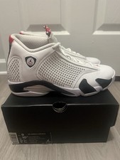 Size 9 - Supreme x Air Jordan 14 Retro White for sale online | eBay