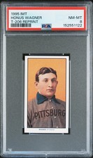 1995 IMT T-206 REPRINT HONUS WAGNER PSA 8