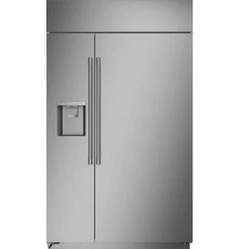 Monogram ZISS480DNSS 28.6 Cu. Ft.Built-In Side by Side Refrigerator*READ*