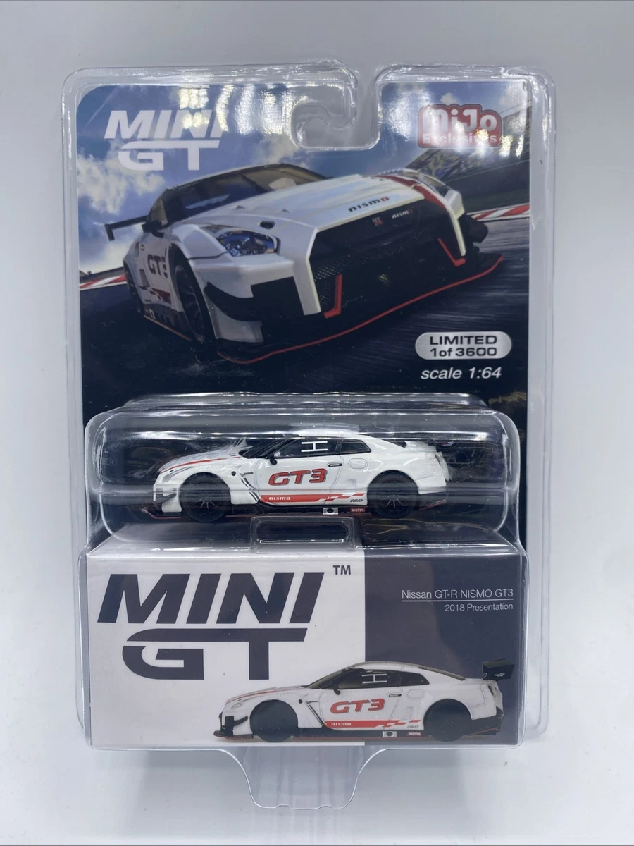 MINI GT 1:64 Nissan GT-R NISMO GT3 2018 Presentation #327 Mijo