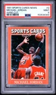 153536369 Michael Jordan 1991 Sports Cards News #2 PSA 9
