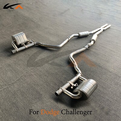 KA Catback Exhaust For Dodge Challenger Charger 3.6 Steel rear section