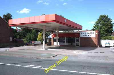 Photo 12x8 Where are the pumps? Hale Barns Recently, Hale Barns Garage has c2014