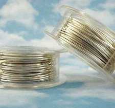 Non Tarnish Silver Plated Wire - Large Coil - You Pick Gauge 12, 14, 16, 18, 20,