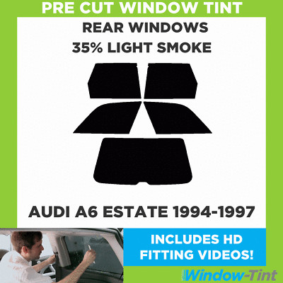 Pre Cut Window Tinting Film for Audi A6 Estate 1994-97 35% Light Rear Car Tint