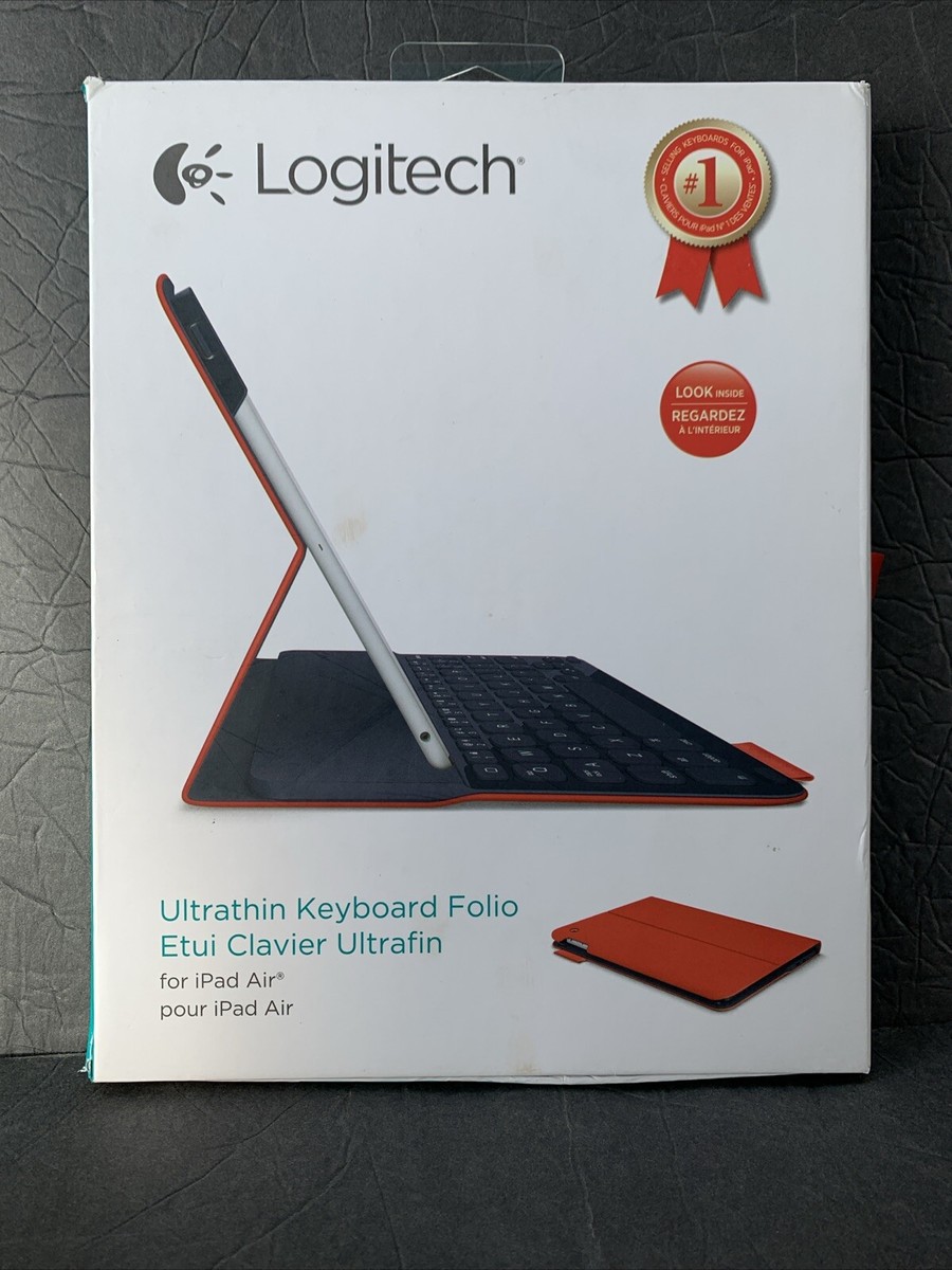 Logitech Ultrathin Portfolio Keyboard Folio Case for Apple iPad
