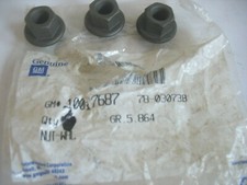  NOS GENUINE GM #10017687 QTY 4 Wheel Lug Nuts 1980'S 1990'S CHEVROLET BUICK