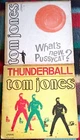 TOM JONES Thunderball + What's new Pussycat URUGUAY ONLY COVER James Bond WEIRD!