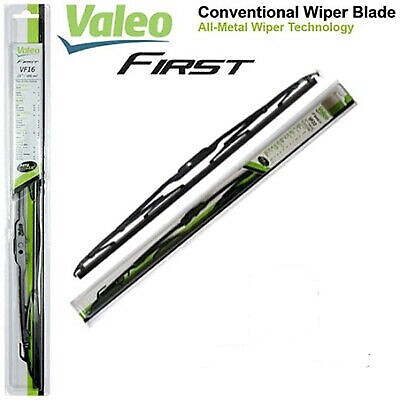 COPPIA SPAZZOLE TERGICRISTALLO ANTERIORI IN FERRO VALEO FIRST AUDI V8 DAL 1991- - Imagen 1 de 1