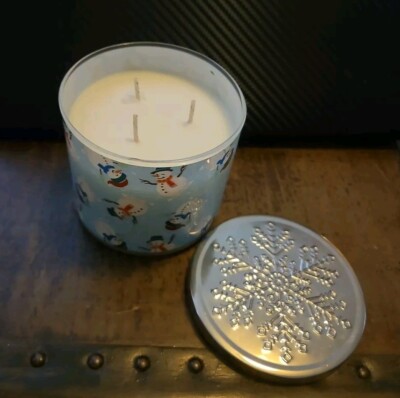 Paper Store Alight Candle ''SNOW PLACE LIKE HOME''  14 OZ  100% Soy Pine Moss Spic