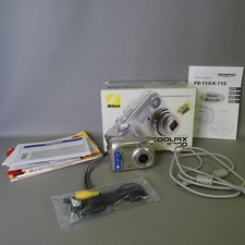 Olympus FE-115 5.0MP Digital Camera Box Manual