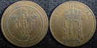 Sweden Oscar II Bronze 1907 EB 5 Öre  aUNC KM# 770 (23 171) — photo 1