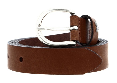 b.belt Gold Ledergürtel W95 Gürtel Mid Brown