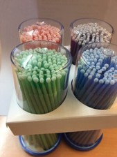 Dental Bendable Microbrush Applicators, Disposable Micro Brushes Regular 4 x 100