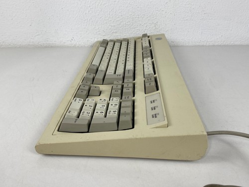 Teclado de resorte abrochado IBM modelo M 1391490 vintage 20 de noviembre-1997 llave árabe - Imagen 11 de 17
