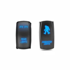 2PCS SASQUATCH + Rear Light Rocker Switch For 2024 Polaris RZR PRO XP/ PRO R