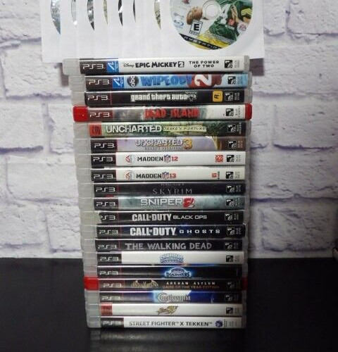 Ps3 Games with cases your choice