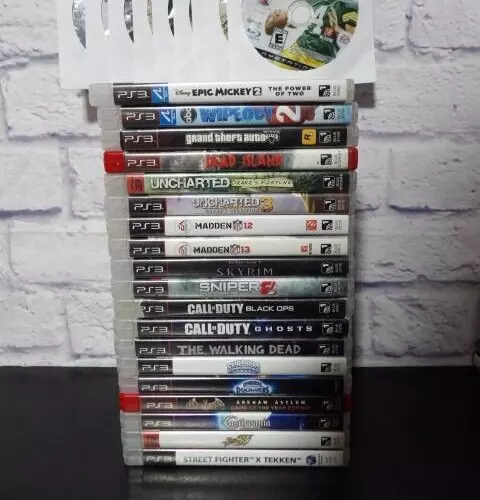 Ps3 Games  with cases your choice