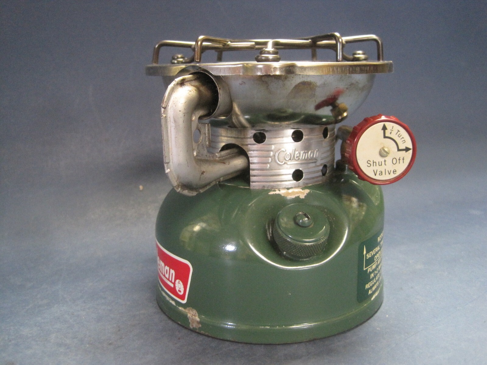 Vintage Coleman Sportster 502 Camp Stove w Original Box Dated 468