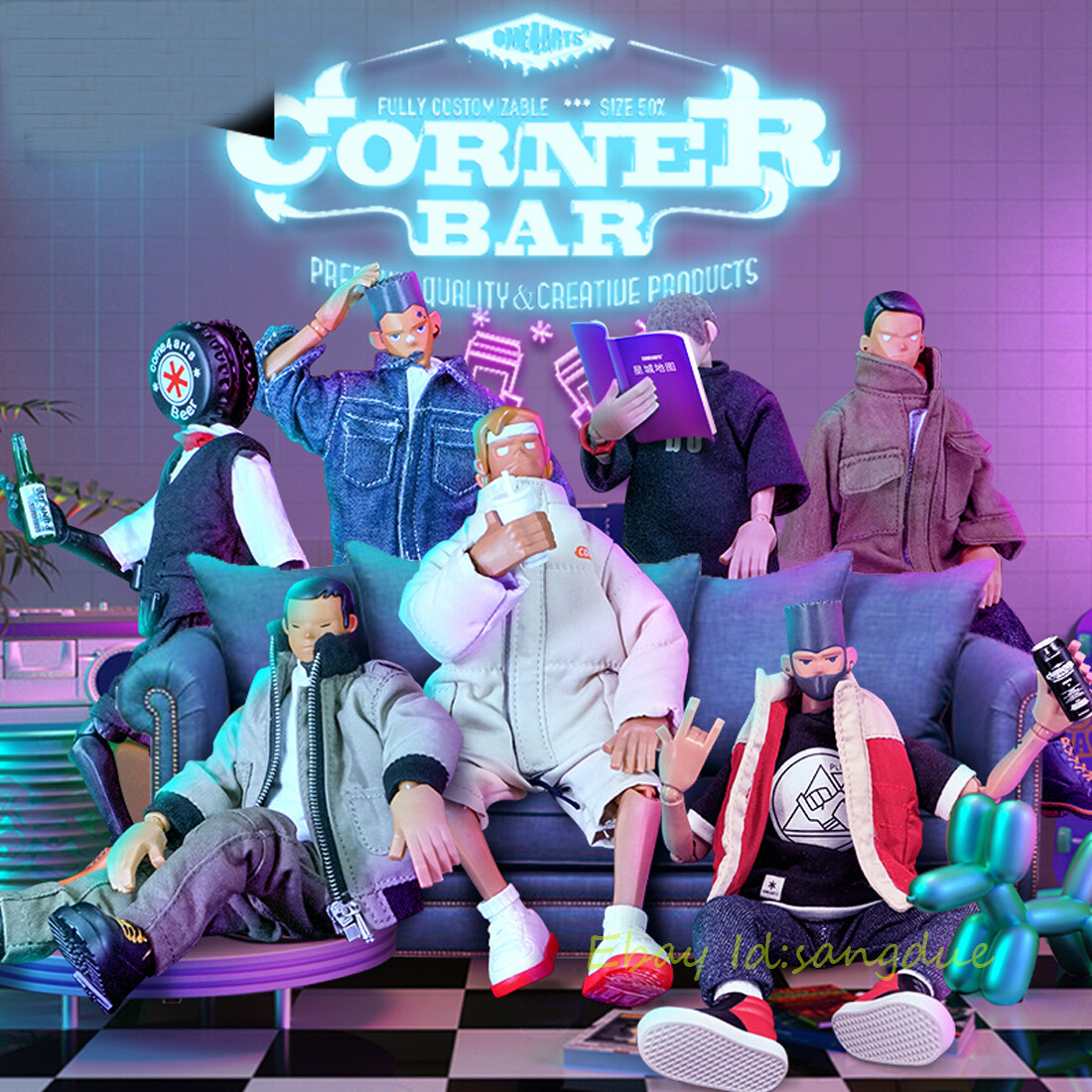 COME4ARTS Corner Bar Series 02 Single Blind Box Action Figure
