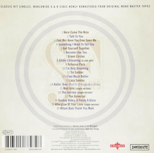 SMALL FACES - GREATEST HITS-THE IMMEDIATE YEARS 1967-1969 CD NEU - Bild 2 von 2