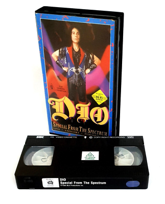 EBi　Dio Mio　VHS Dio-Special From The Spectrum PAL VHS Video PolyGram Music Video