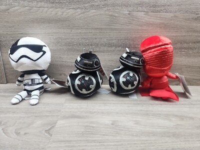 (4) Star Wars Galactic Plushies Funko   Plushies New with Tag ( Mint Condition)