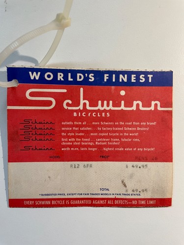 1963 Red Schwinn Racer - Excellent Condition - Picture 11 of 14