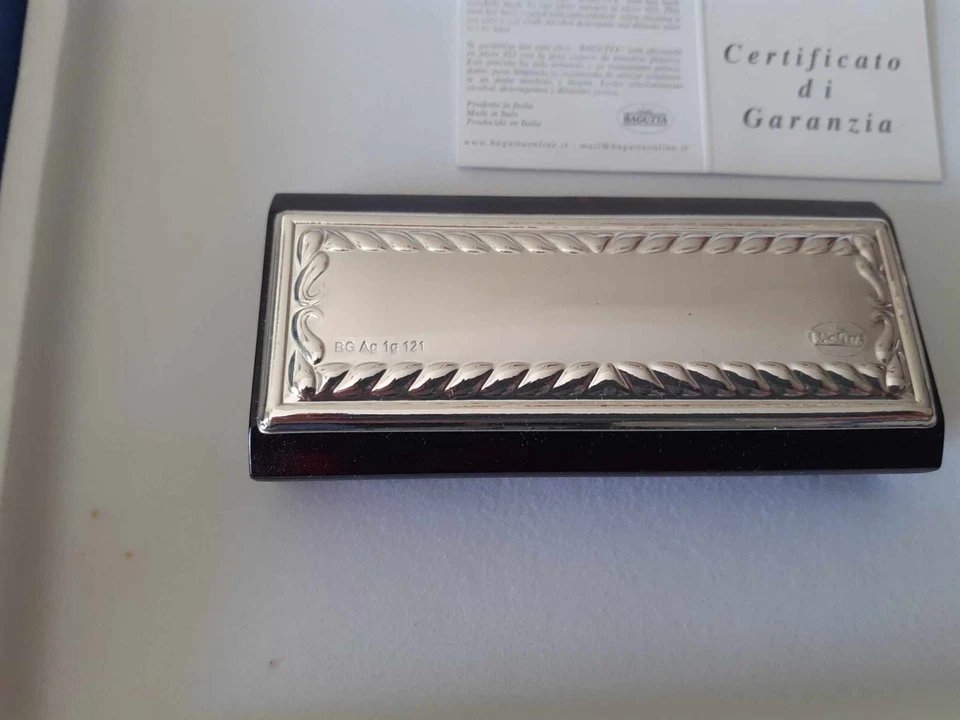 Set Beauty Trousse donna in Argento 925 porta rossetto pettinino con specchietti - Immagine 4 di 4