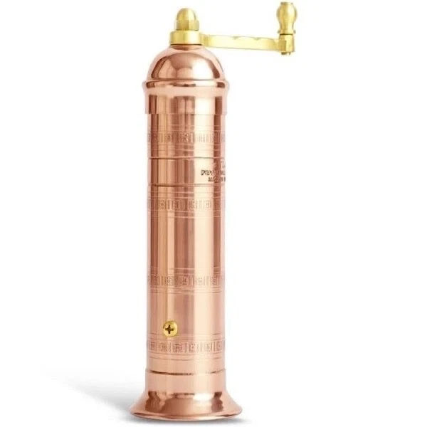 Handcrafted 8"Copper Pepper Mill - Premium Quality, Perfect for All Occasions,