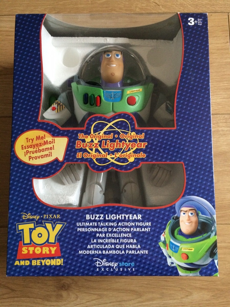 Lightyear Disney Store Original Buzz Lightyear Action Figure Toy