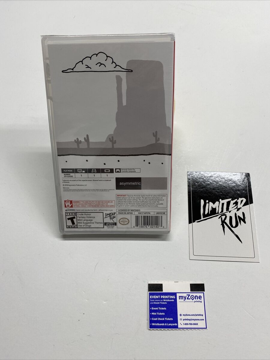 West of Loathing (Switch) - Limited Run Games #011 - New w West of Loathing (Switch) - Limited Run Games #011 - New w
