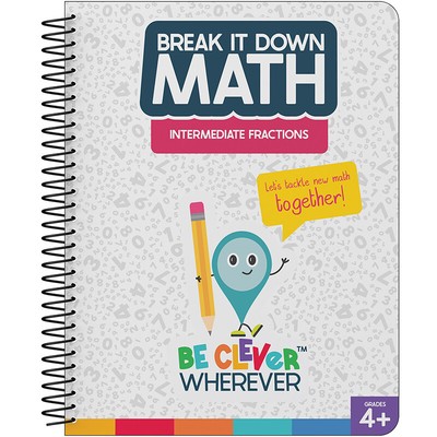 Carson Dellosa Education Break It Down Intermediate Fractions Resource Book