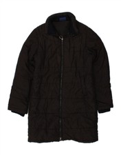 Dickies Womens Padded Coat Uk 14 Medium Black Polyester Bs12