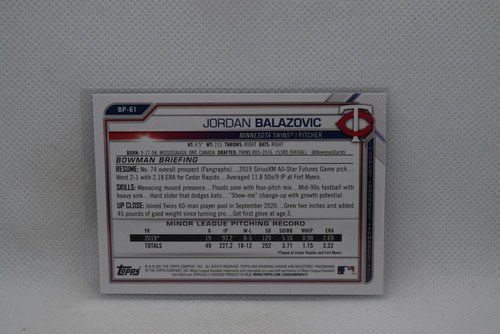 2021 Bowman Prospects and Rookies Select Your Future Stars - Free Shipping! - Picture 101 of 237