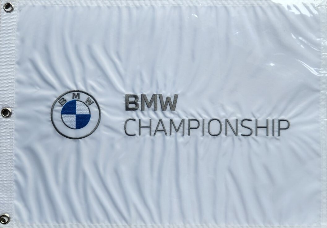 BMW Championship Logo (Castle Pines CC) Embr Pin Flag: Bradley