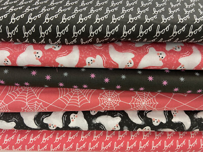Hey Boo by Lella Boutique für Moda Baumwollstoff 1/4 Meter* versch. Designs