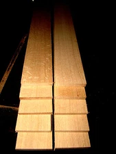 1/8", 1/4", 3/8", 1/2" PREMIUM RED OAK THIN DIMENSIONAL LUMBER WOOD PACKAGES
