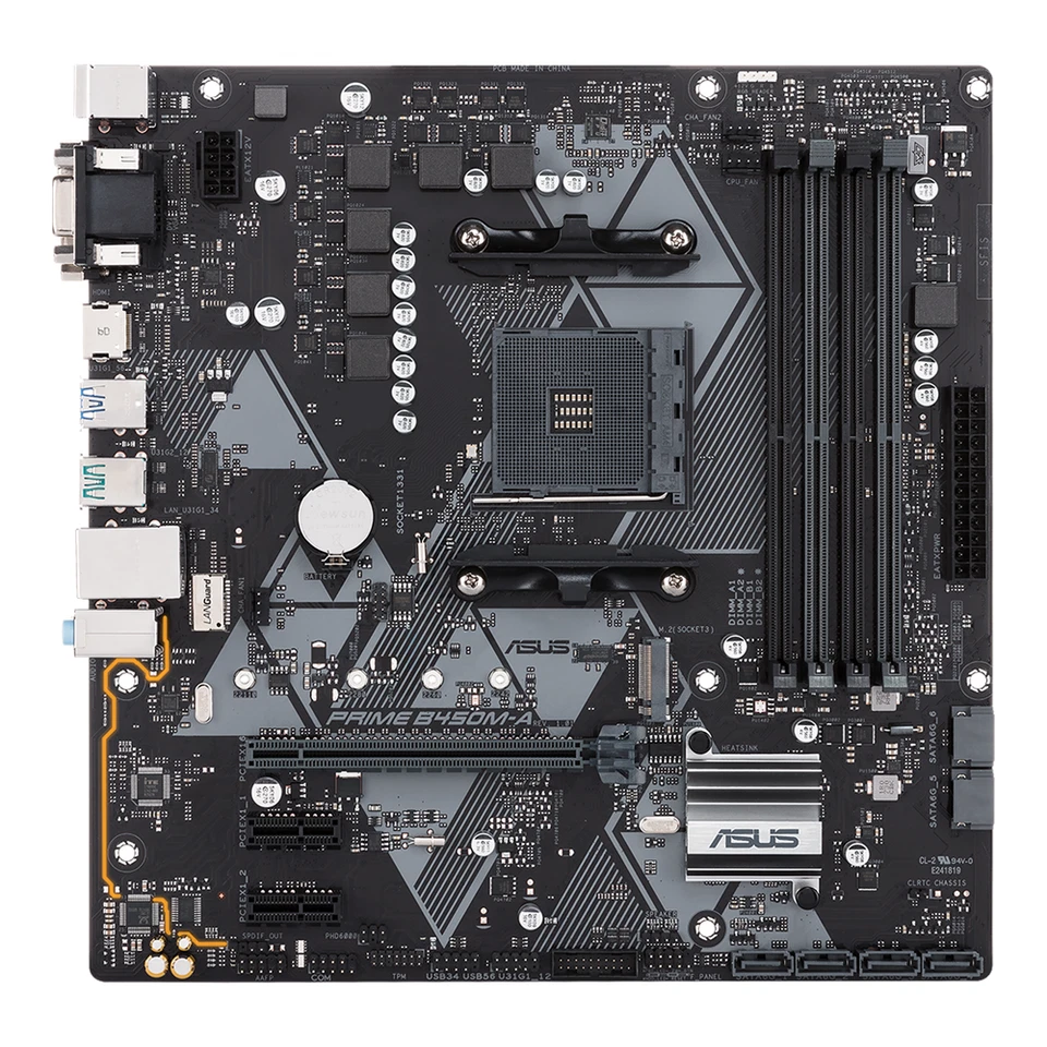 Placa base Asus Prime B450M-A - Imagen 2 de 4