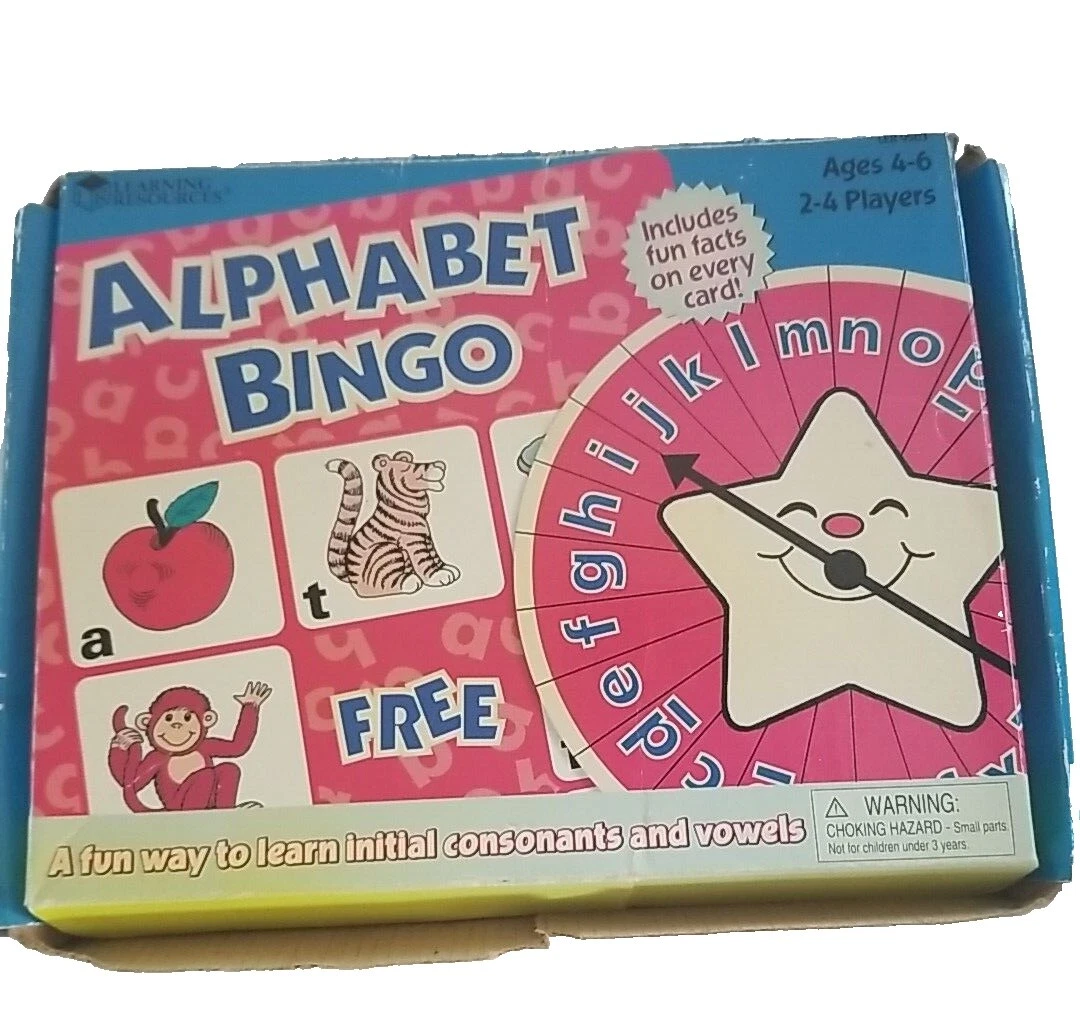 Learning Resources Brinquedos de Alfabeto e Linguagem de 3-4 Anos